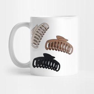 Hair claw clips Mug